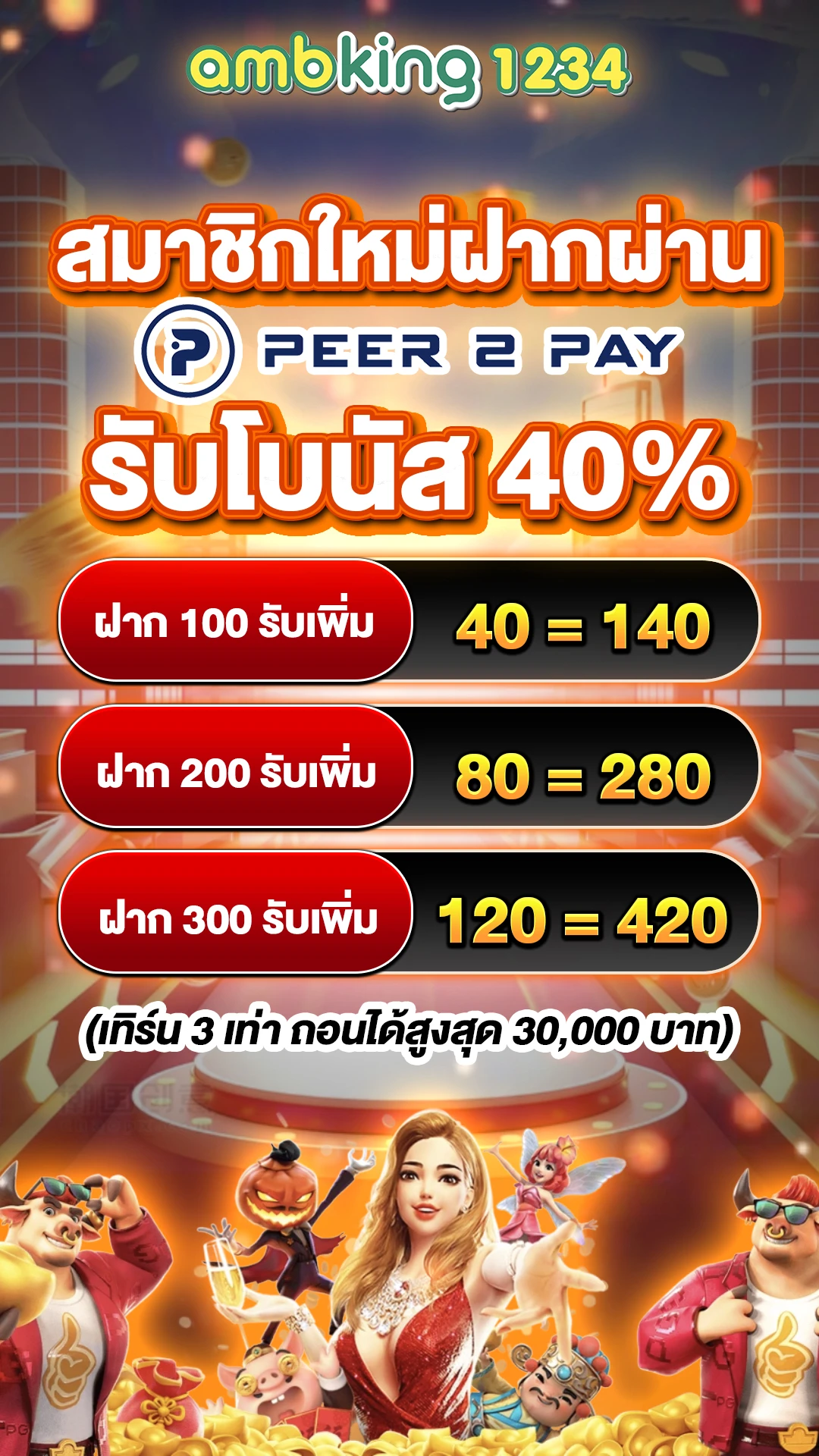 ค่ายสล็อตทั้งหมด - แบนเนอร์โปรโมชั่น