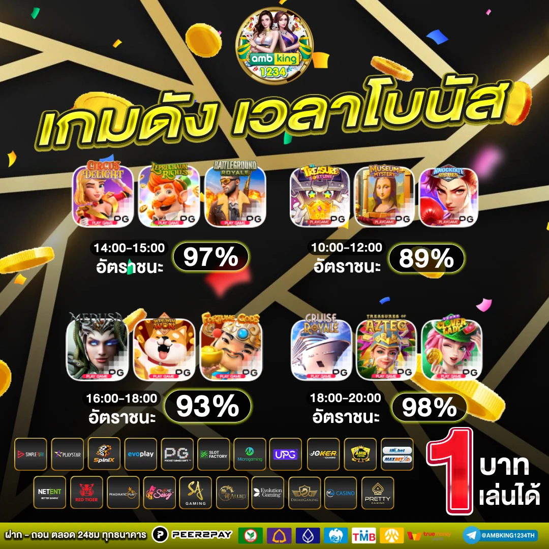 สล็อตฝากไม่ ขั้นต่ำ - แบนเนอร์โปรโมชั่น