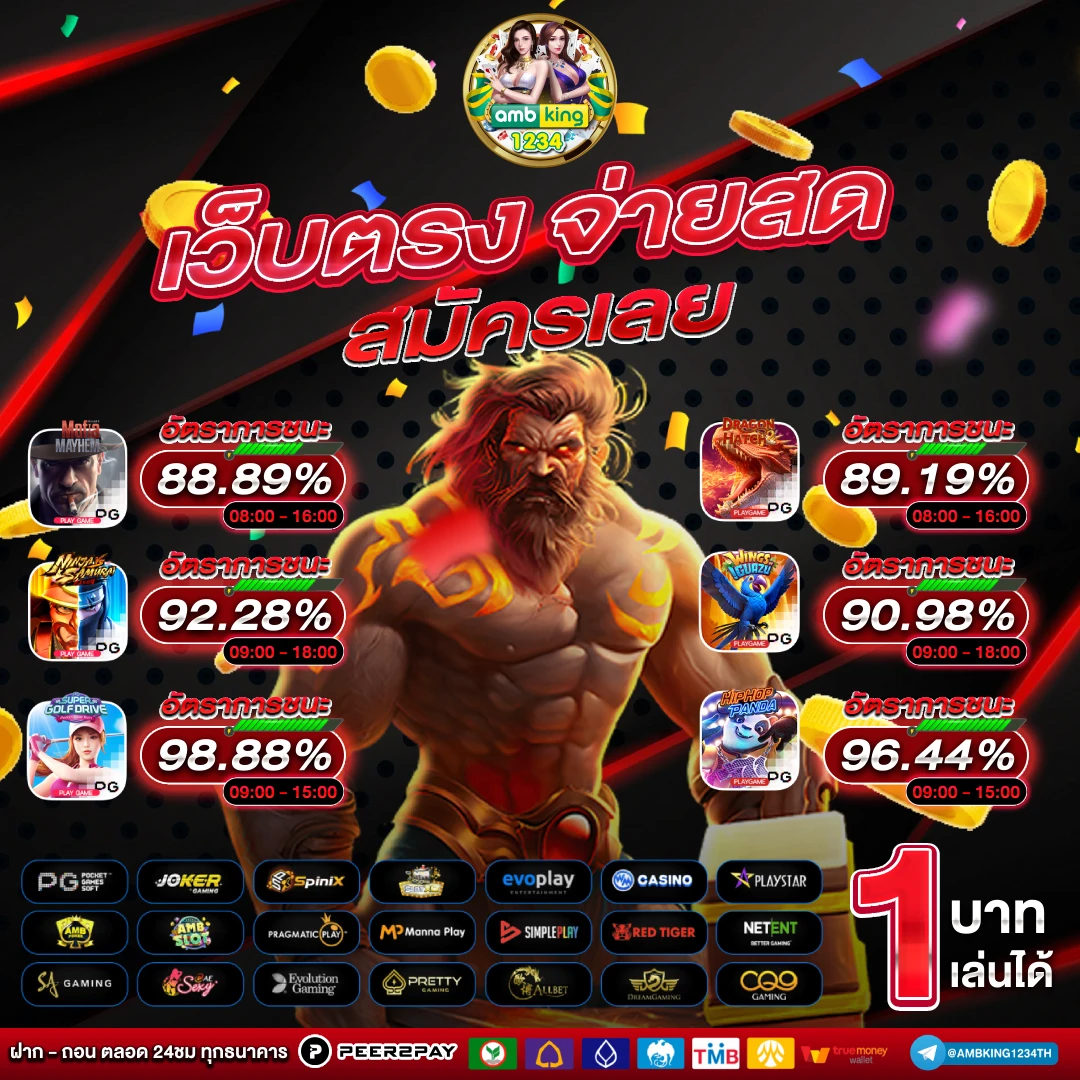 เว็บสล็อต เติม true wallet - แบนเนอร์โปรโมชั่น